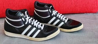 KOŽENÉ KOTNÍKOVÉ BOTASKY - ADIDAS - vel. 40 2/3