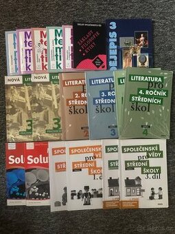 Prodám učebnice pro střední školy 📚