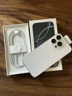 iPhone 16 PRO 128GB - záruka