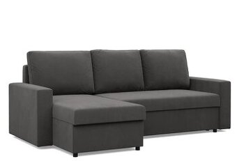 Rohová rozkládací sedačka