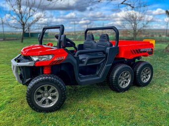 Dětská elektrická Buggy - šestikolka - pick-up 800W