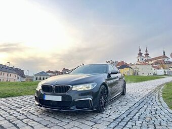 BMW M550i xDrive – nový motor, 420 kW, max výbava, DPH