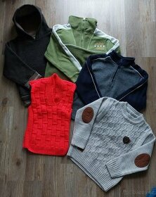 Dětské, fleecové mikiny, svetr vel. 116