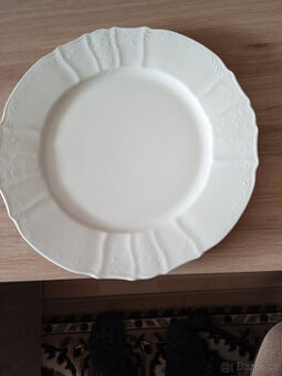 Velký porcelánový talíř  Bernardotte