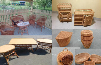 Nový Ratanový Nábytek (Možnost Bezplatného Dovozu)