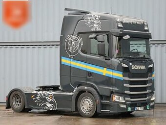 Scania S450, EURO 6, LOW DECK, RETARDÉR, NEZÁVISLÁ KLIMATIZA