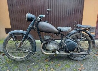 ČZ-150c - 1951 - Původní stav