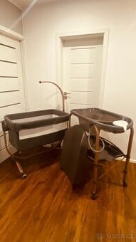 Dětská postýlka CAM + Přebalovací pult CAM