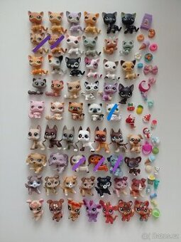 Lps littlest petshop zvířatka staré edice sbírka