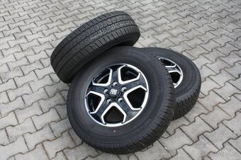 Fiat Ducato Alu.kola + pneu 225/75 R16 CP 118R DOT 13/2025