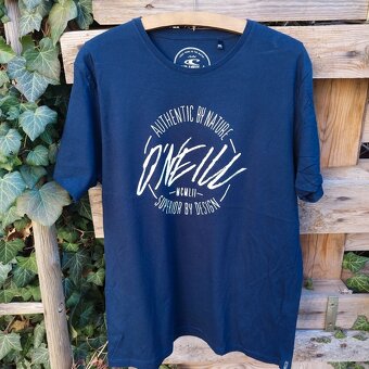 Pánské elegantní volnočasové triko XXL O'Neill modré