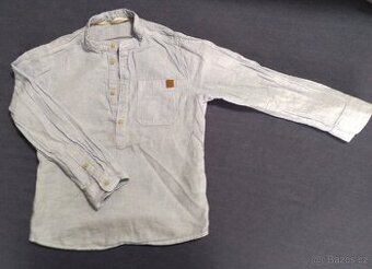 Dětská košile s dlouhým rukávem vel. 116 - 1