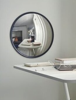 610 - Dekorativní konvexní zrcadlo SVARTBJÖRK - IKEA, 41 cm