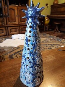 Svícen - keramický ruční výrobek