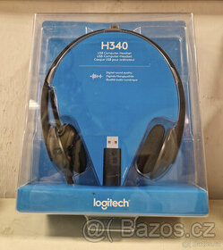 sluchátka (headset) Logitech H340 /NOVÁ/