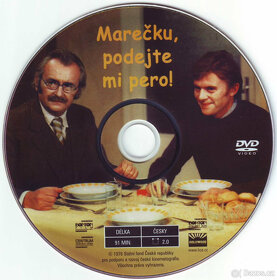 České filmy, 12x originál DVD