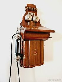 Starožitný telefon JYDSK Aktieselskab, 1900, Dánsko