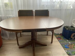Stůl a 4 židle - 1