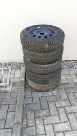 Letní pneumatiky s disky Barum 165/70 R 13.  5ks