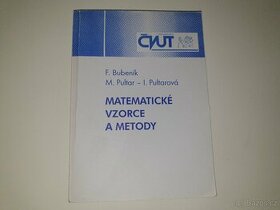 ČVUT skripta - matematické vzorce a metody F.Bubeník - 1