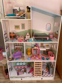Dřevěný dům pro panenky KidLand