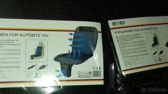 Ventilační chladící potah sedadla 12V AROSO, 2 ks