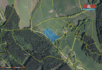 Prodej pole, 12054 m², Hronov - Rokytník