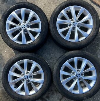 Letní kola Škoda Octavia 3, 205/55 R16 Dunlop (1020)