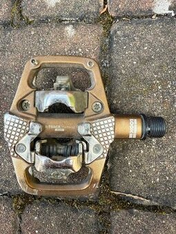 Cyklistické pedály LOOK X-Track En-Rage Bronze