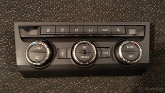 Panel topení, climatronic škoda superb 3