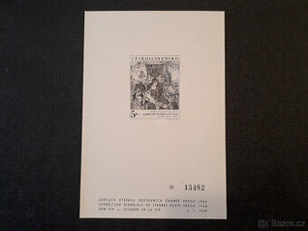 Výstava poštovních známek 1968 - 5 Kčs - Albrecht Dürer PT4