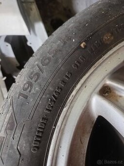 ALU kola a pneu 195/65r15