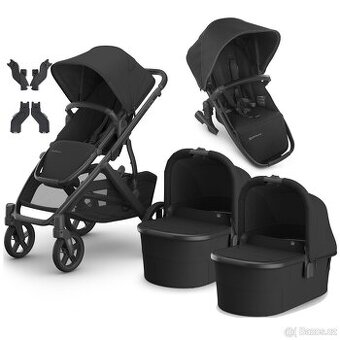 uppababy vista v3 double stroller dvojčata - 1