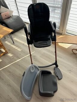 Dětská jídelní židle Maxi Cosi Minla Essential Graphite