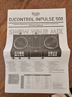 Prodám DJ Conrol Inpulse 500