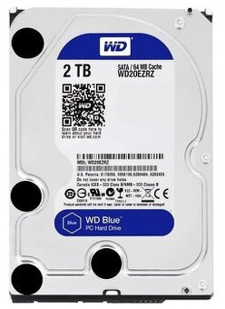Western Digital WD20EZRZ-00Z5HB0 - 2TB 5.4K RPM 64MB SATA