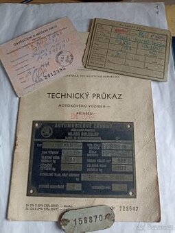 škoda 1000mb doklady