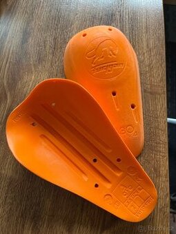 FURYGAN chrániče kolen D3O orange - 1