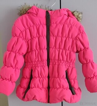 Dívčí zimní bunda vel. 86/92