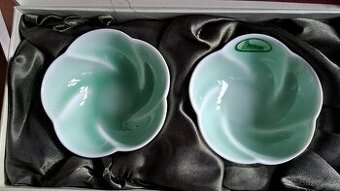 Čajový porcelánový set, značeno, Heng Fu (恆福)