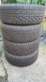 Zimní plechy + zánovní zimní pneu 205/55 R16