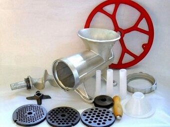 Mlýnek na maso 32 + 5 šajby + trubice