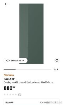 Ikea Kallarp 40x40 3ks,40x100 2ks,60x80Nový nelze již koupit