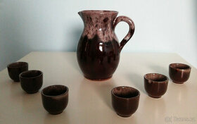 Keramická souprava se džbánem