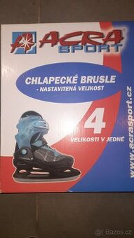 Chlapecké brusle vel. 34 - 37