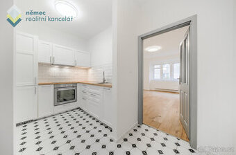 Pronájem, moderní byt 1+1, 35,26 m², Praha 9 - Vysočany