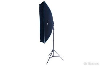 Strip softbox 30×120 cm s voštinou + stativ + držák Bowens