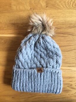 Čepice bambule šedá pletená 92/104 H&M