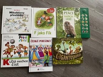 dětské knihy vše za 300 Kč