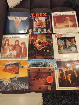 Prodávám rockovou sbírku vinylů